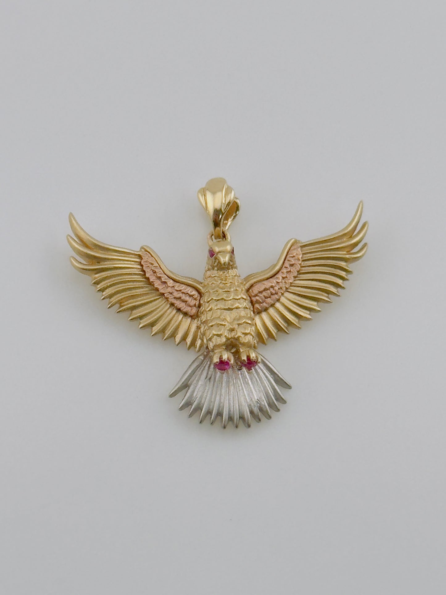Eagle Pendant, 14kt, ch50