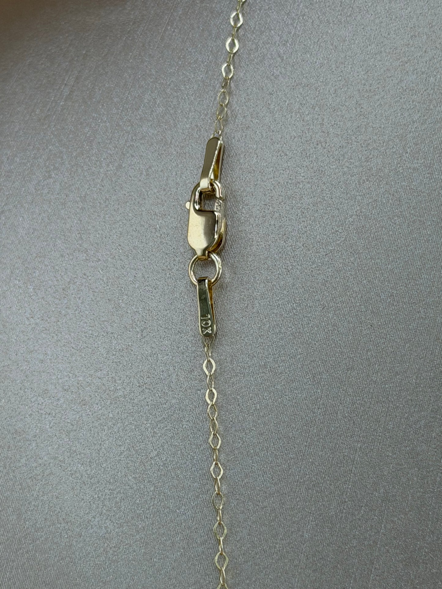 10kt Gold Necklace, size 18”.