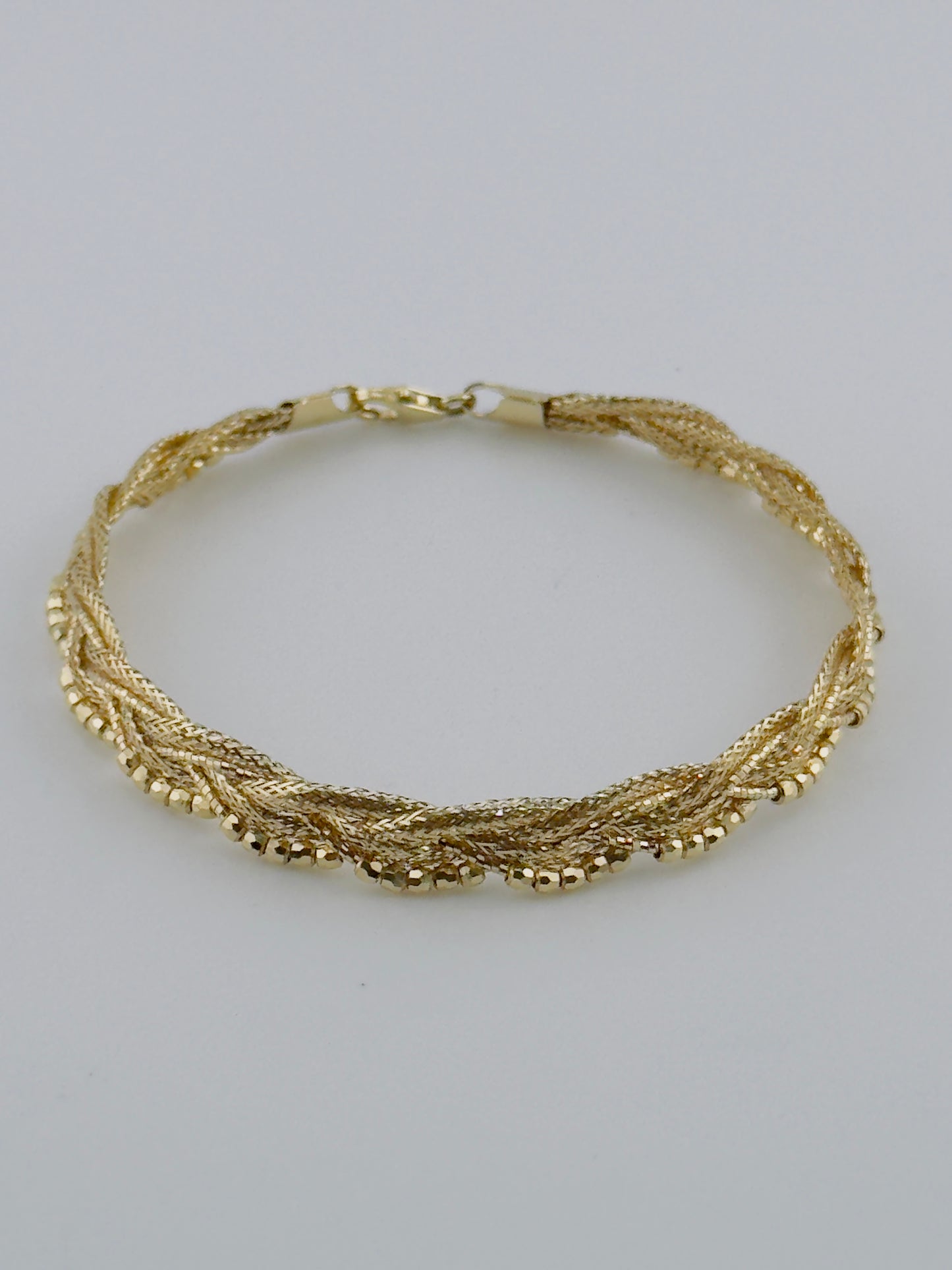 Pulsera de 14kt. Size 7”.