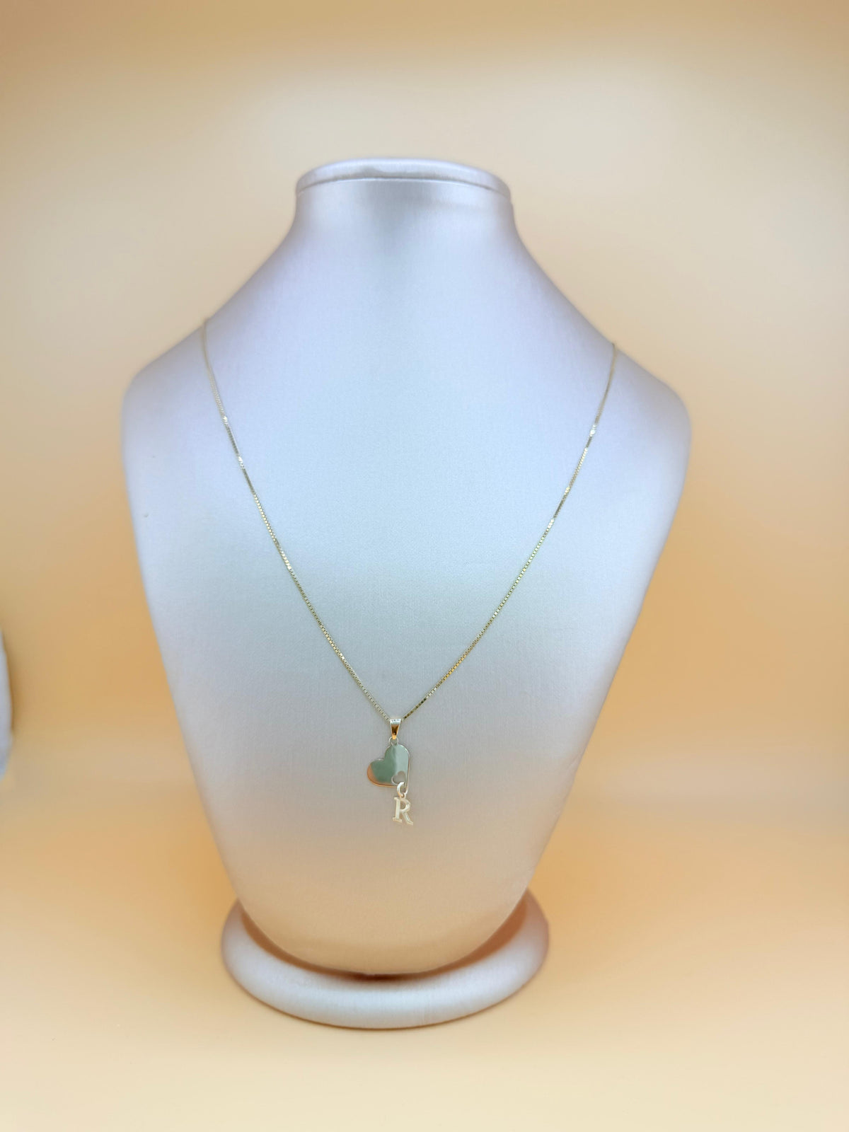 2- 10kt Gold Necklace with Charm. Size 16”.