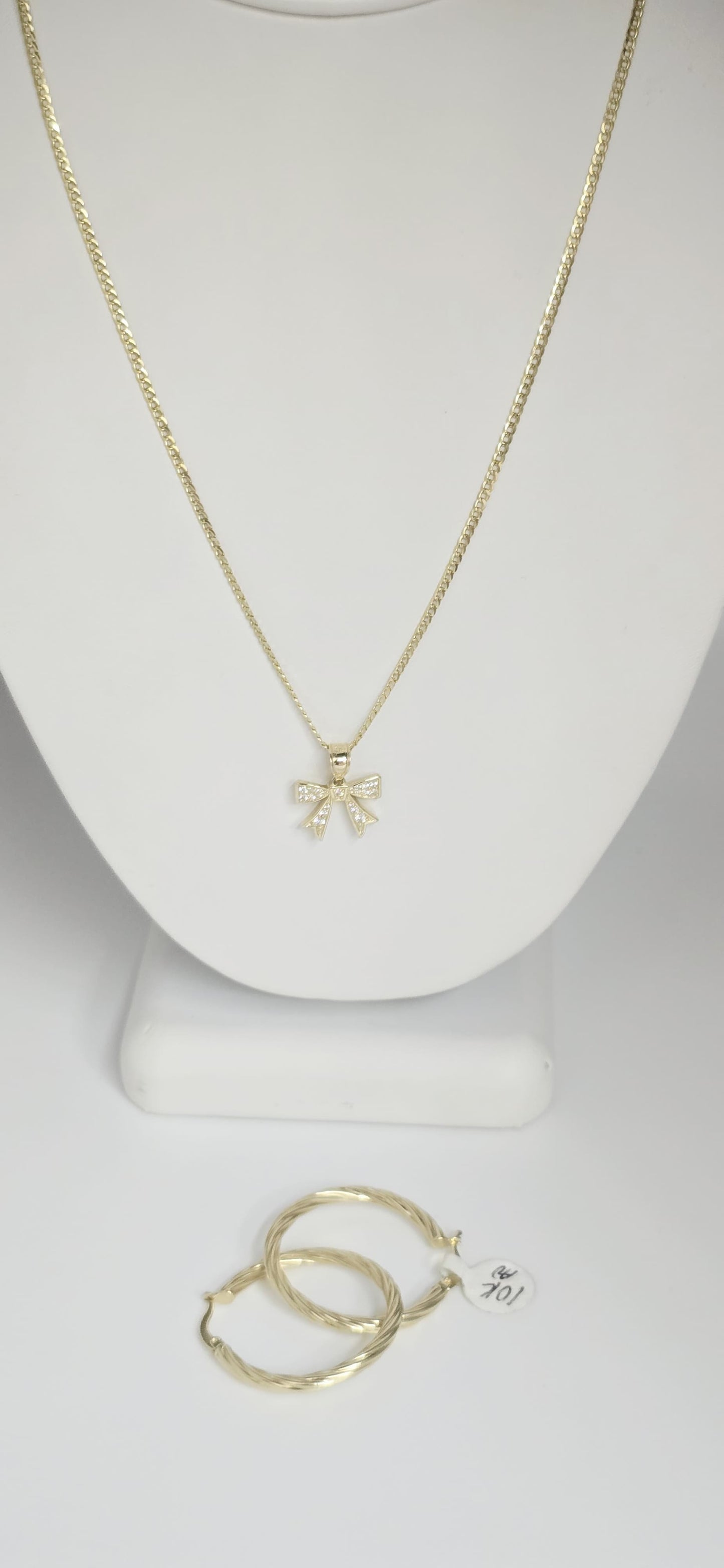 Necklace and earrings