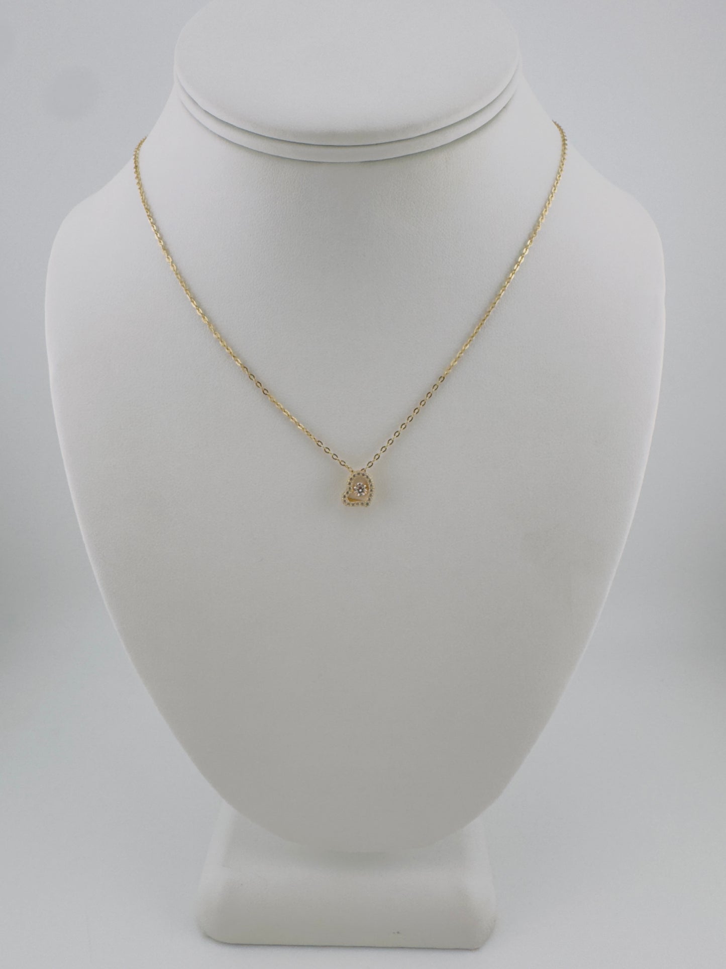 Chain w Charm 14kt, size 16”-18”, c2