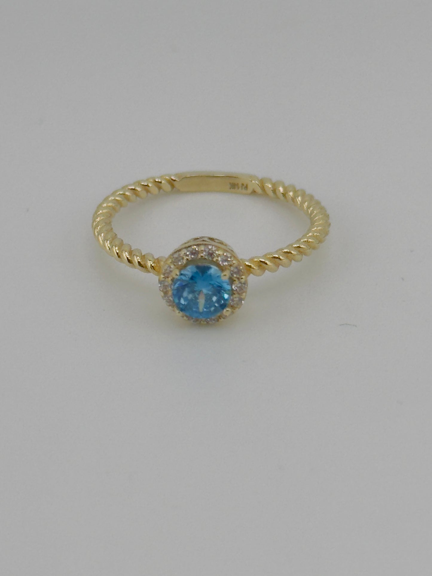 Blue Stone Ring 14kt