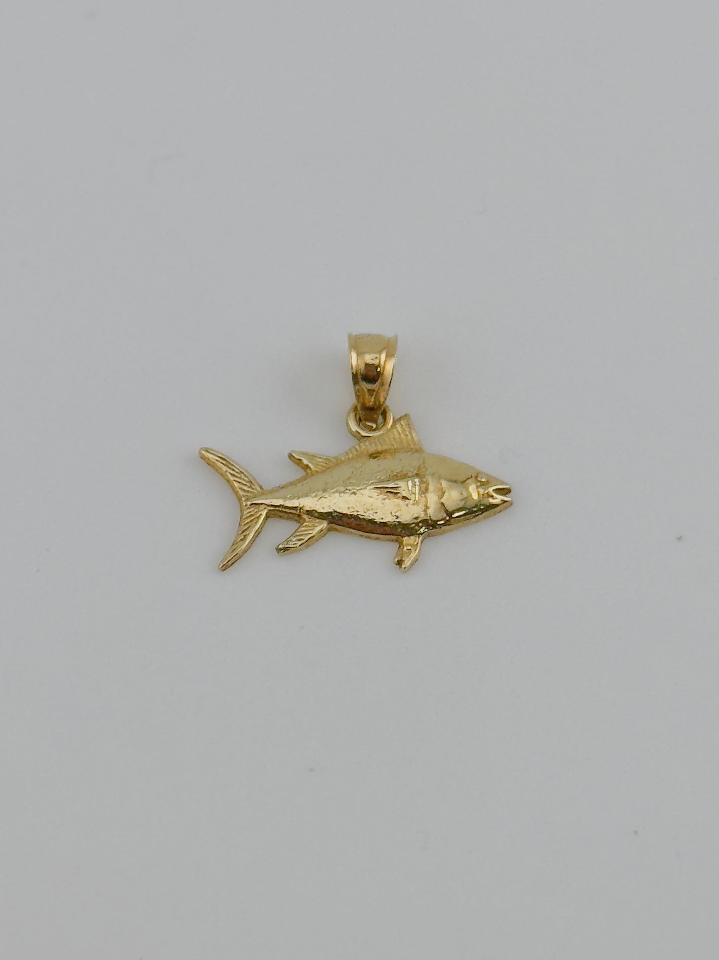 Fish Pendant, 10kt, ch47