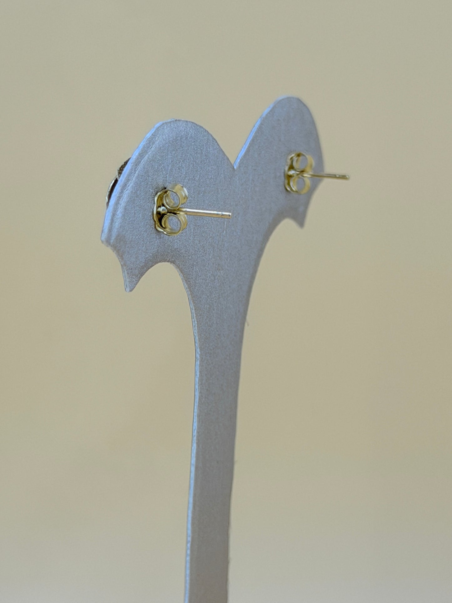 10kt Solid Gold Earrings.