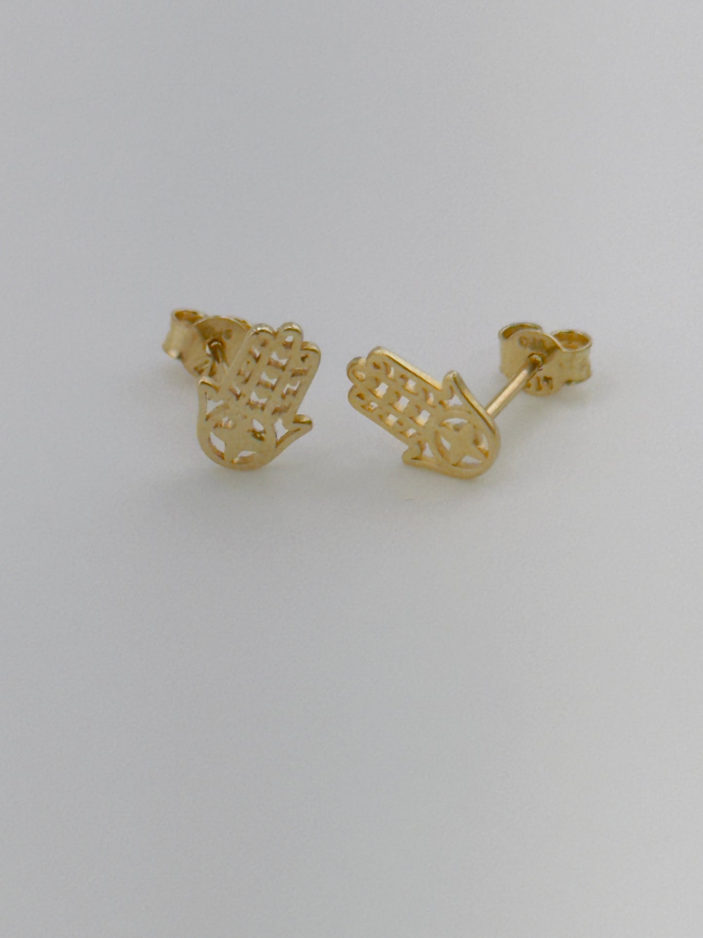 Hand of Fatima Earrings,10kt. e27