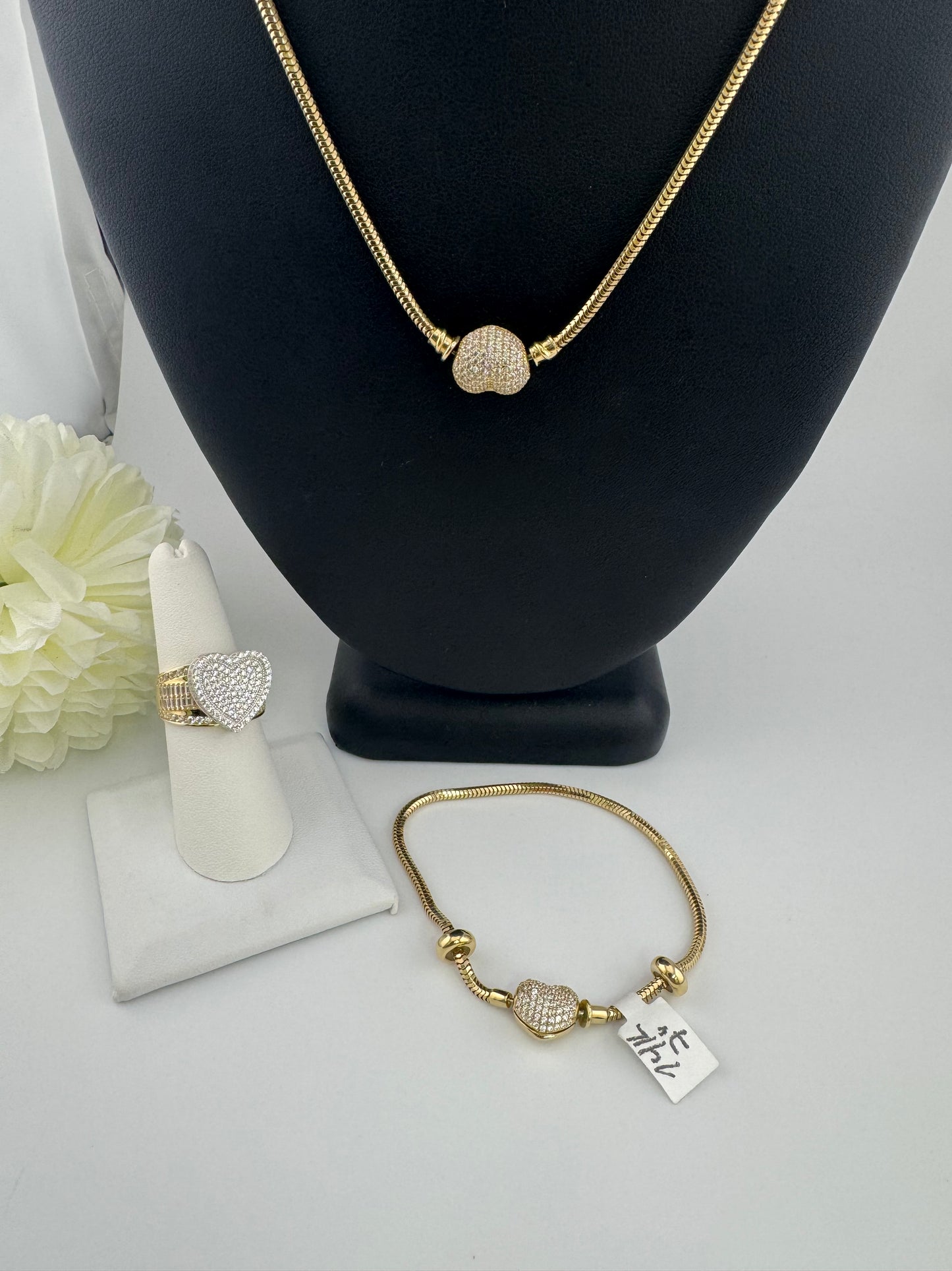 Heart Set 14kt