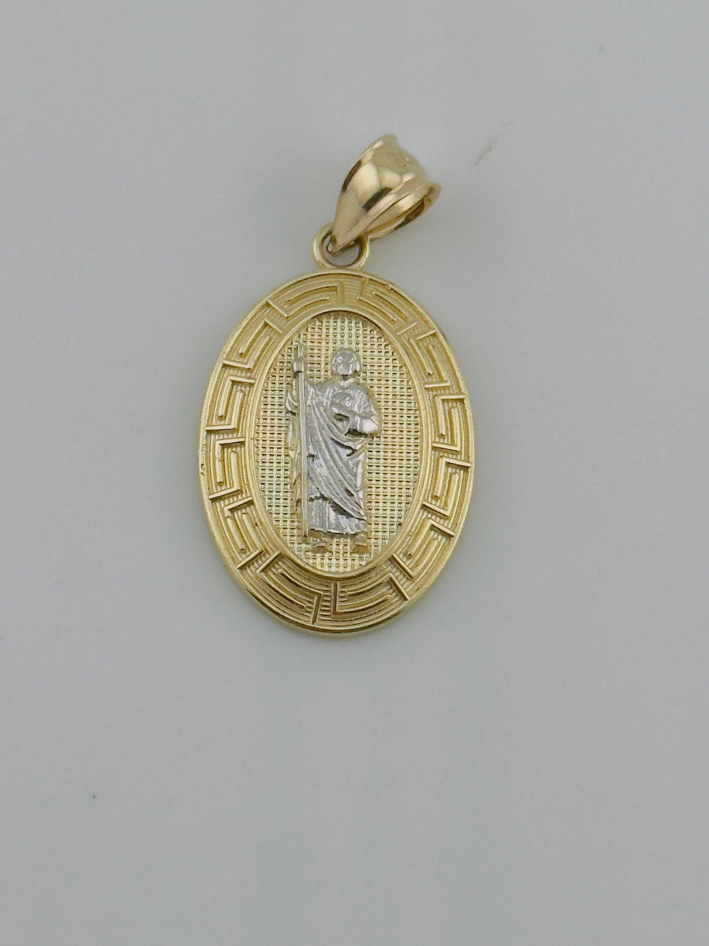 St Jude Charm 10kt, ch17