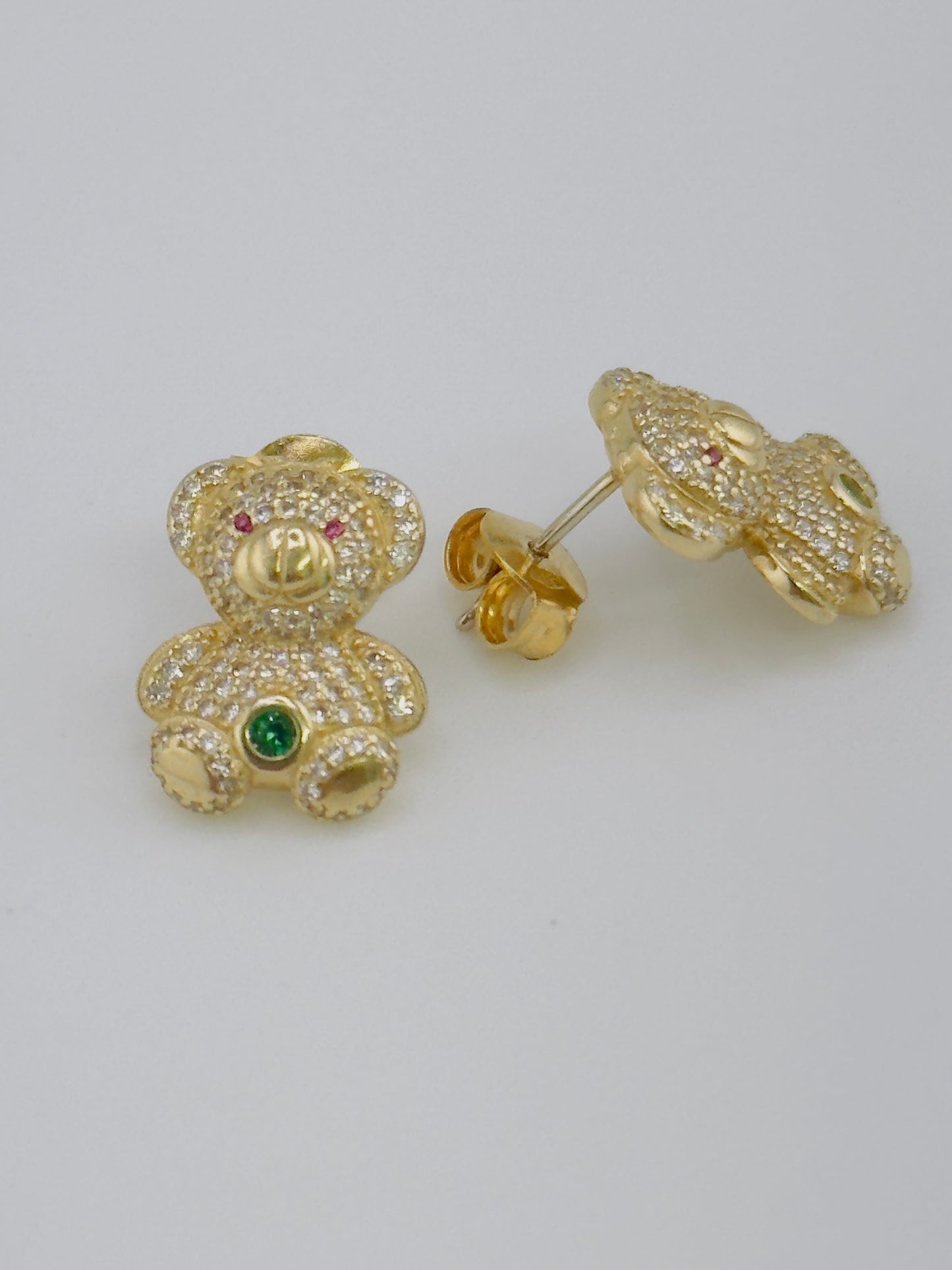 Bears Earrings 14kt e5