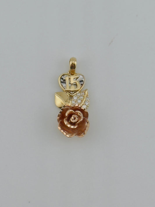 15 Years Charm 14kt, ch29