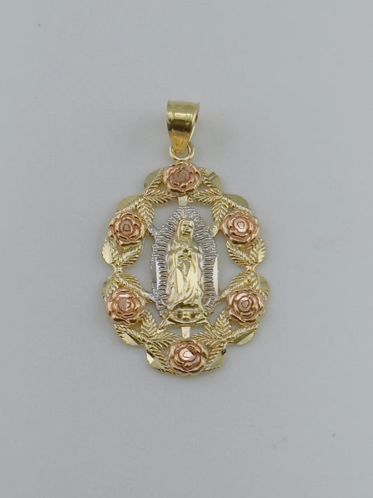 Guadalupe Charm 10kt, ch34