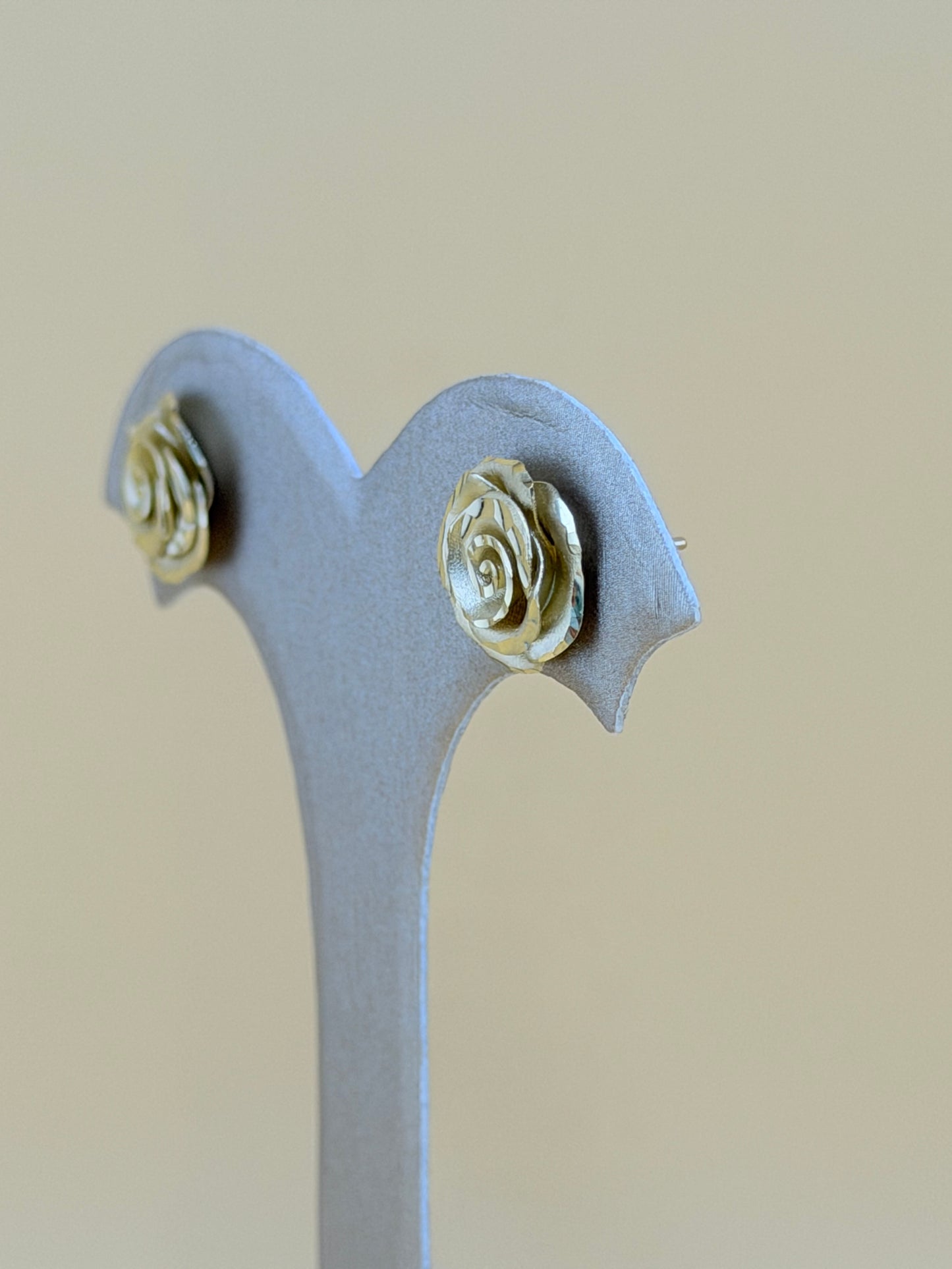 10kt Solid Gold Earrings.
