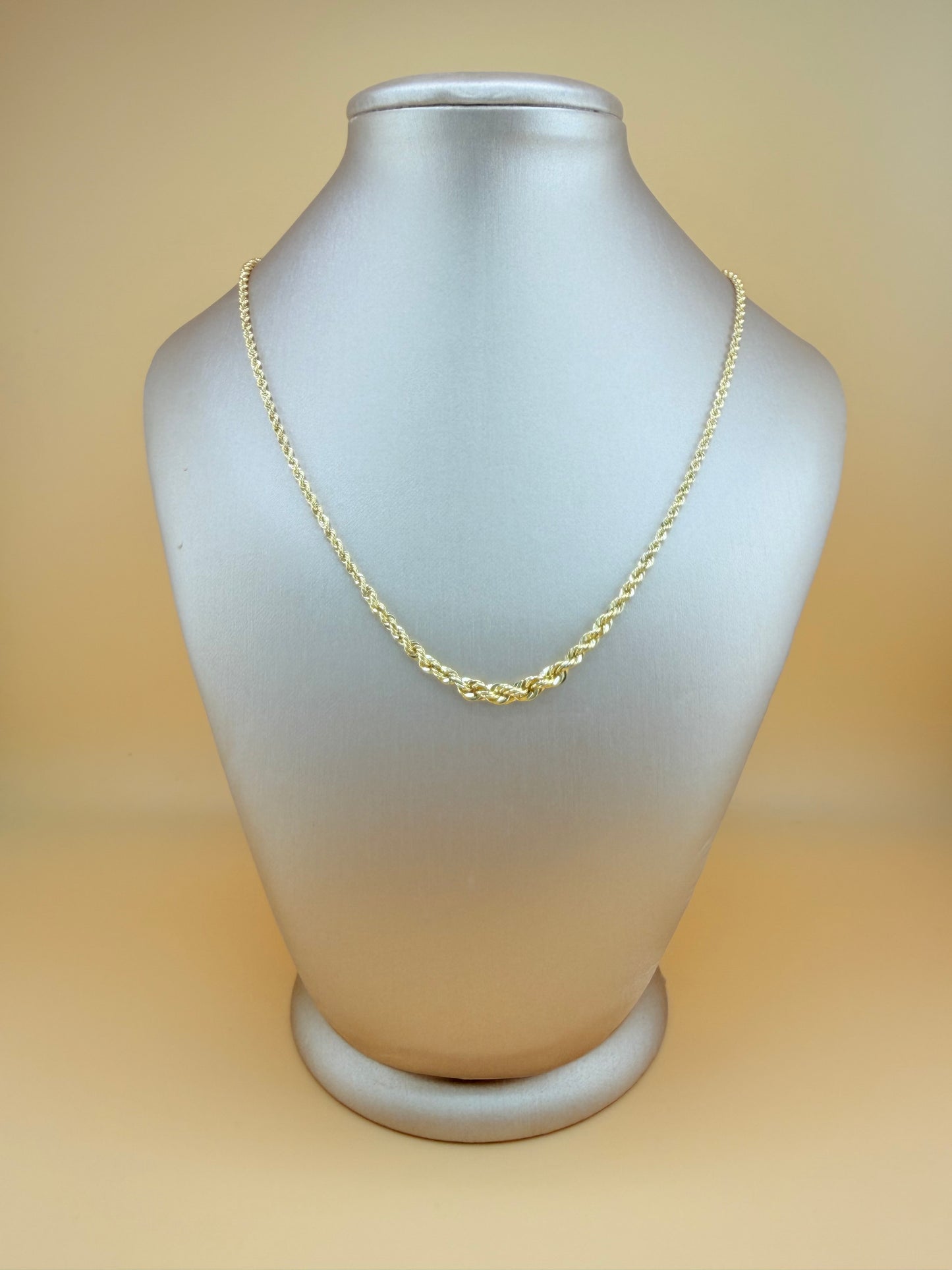 10kt Semisolid Necklace, size 16”.