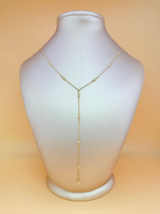 14kt Necklace, size 16”-18”