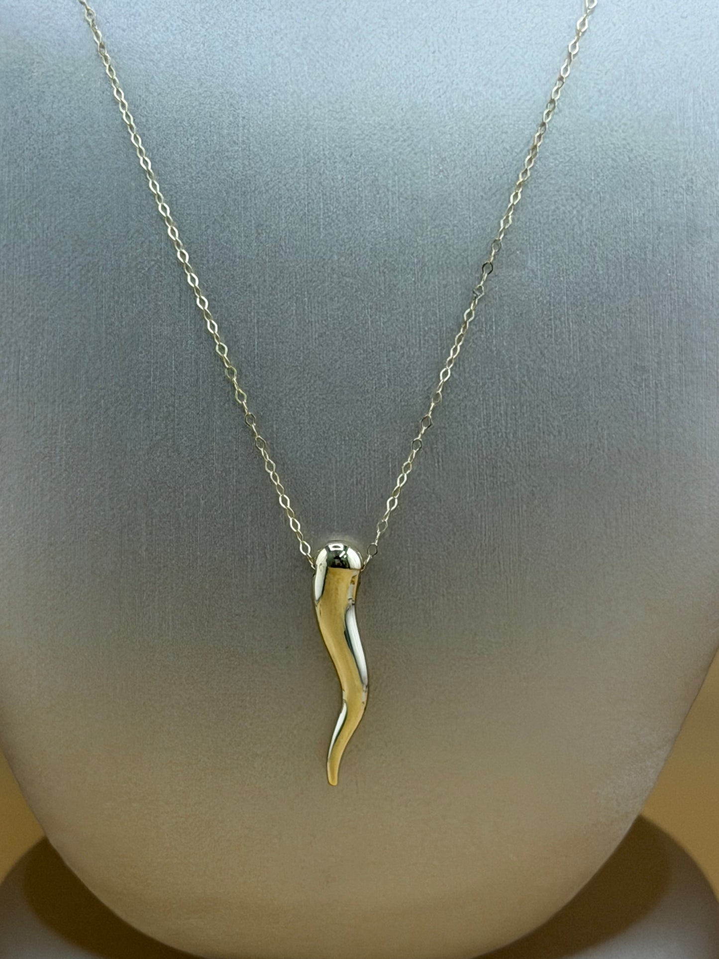 10kt Gold Necklace size 18”.