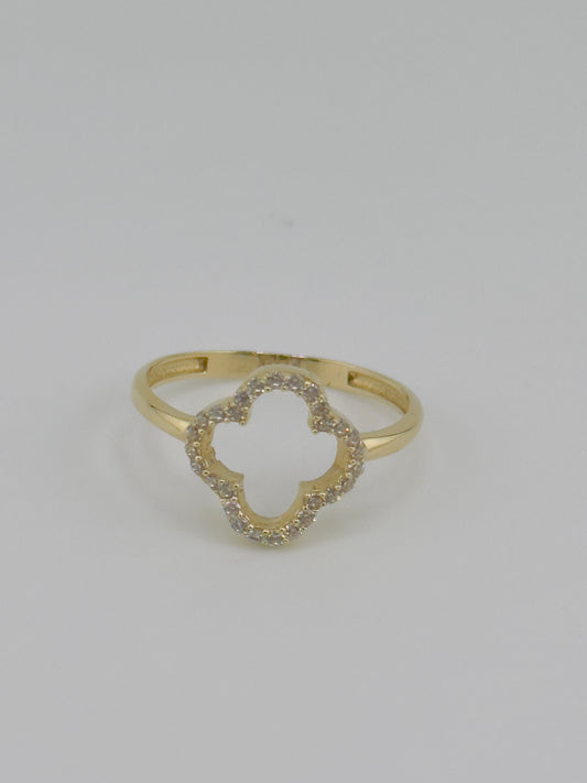 Clover Ring 14kt
