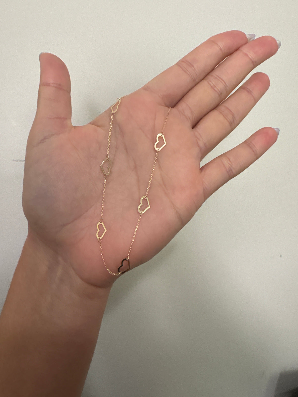 10kt Gold Anklet Bracelets.
