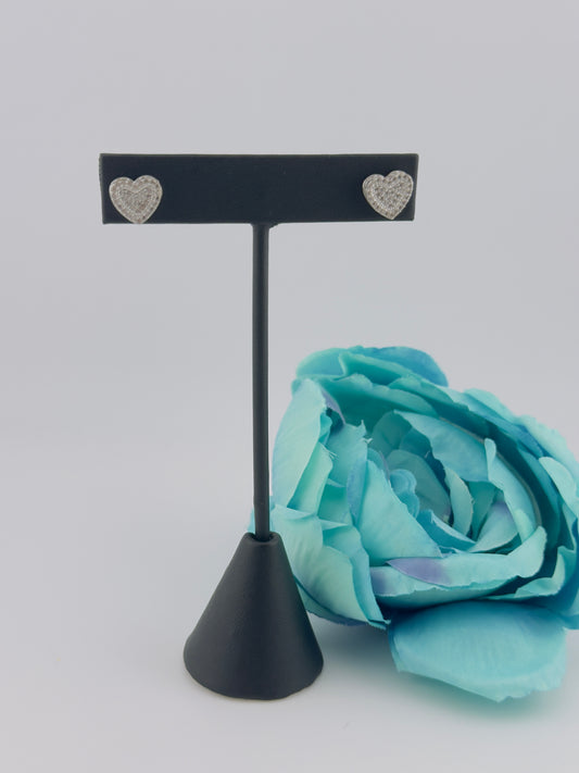 Heart Earrings 10kt, e75