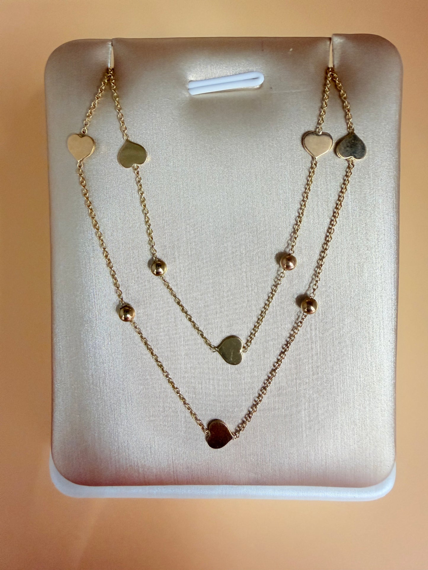14kt Set, Bracelet and Foot Bracelet.