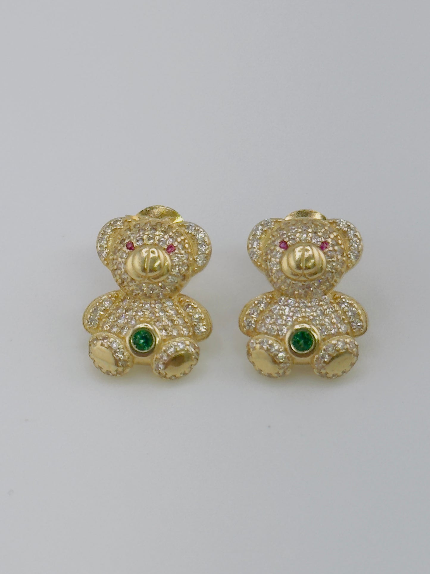 Bears Earrings 14kt e5