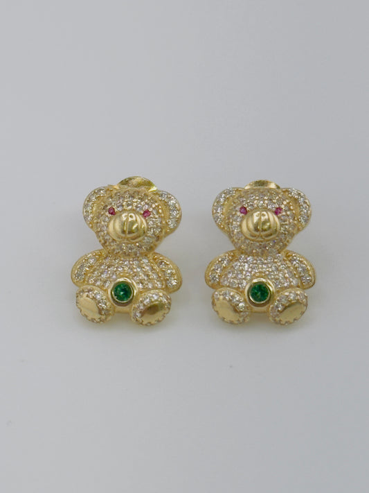 Bears Earrings 14kt e5