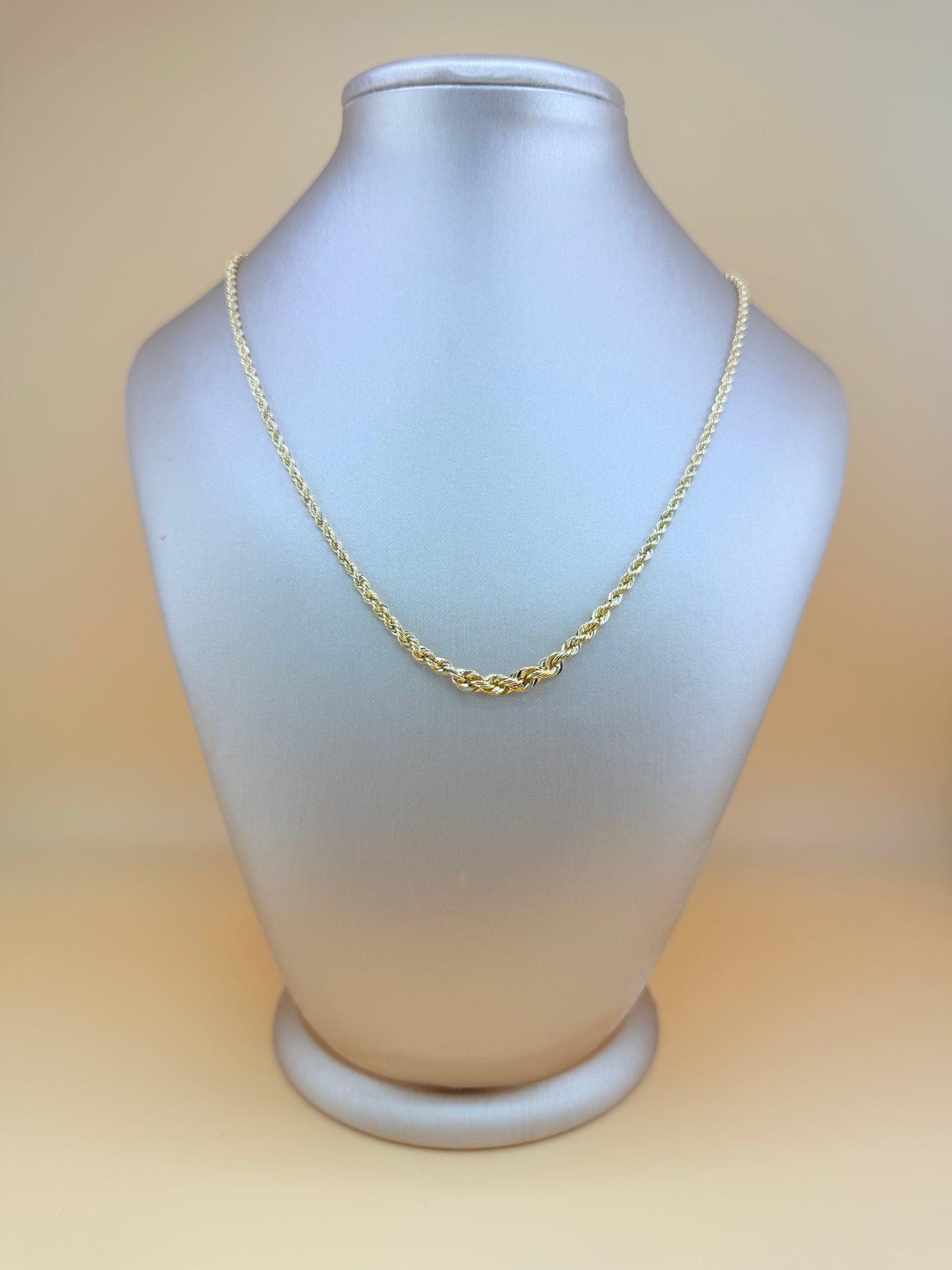 10kt Semisolid Necklace, size 16”.