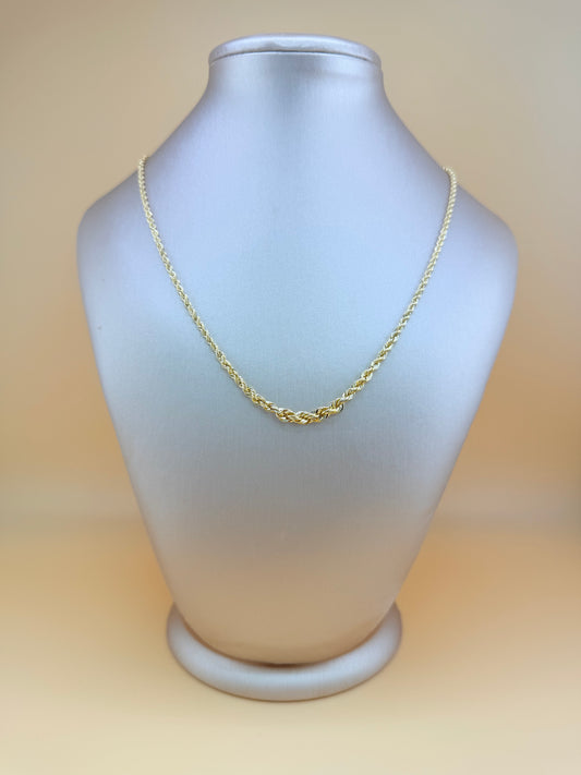 10kt Semisolid Necklace, size 16”.