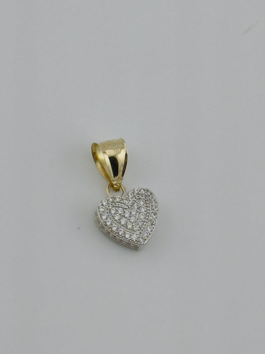 Heart Charm 10kt, ch9