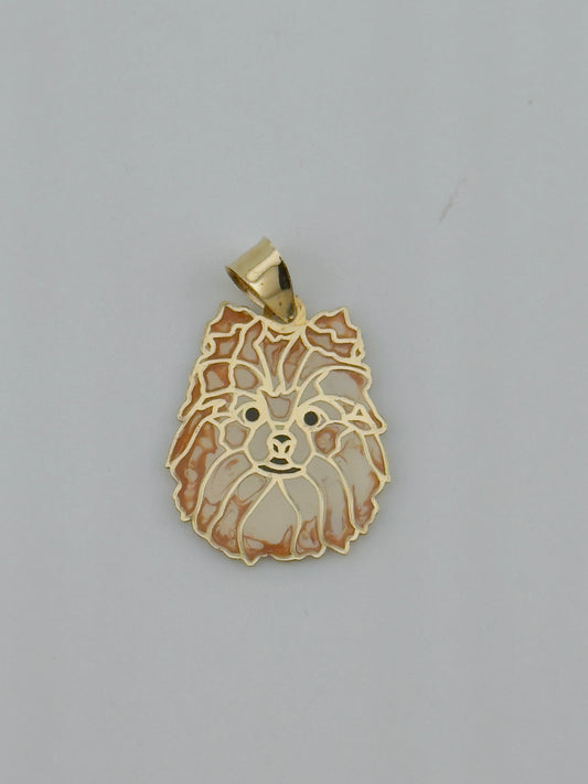 Dog Charm 14kt, ch11