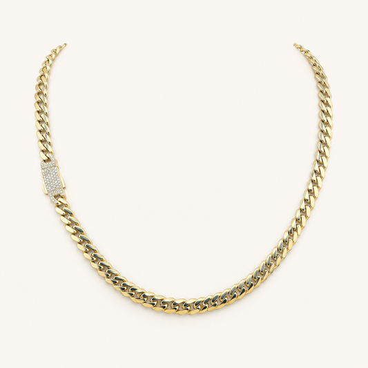 10kt Gold Necklace size 16”.