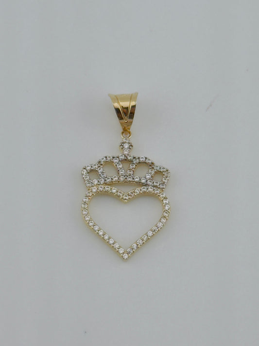 Heart Charm 14kt, ch31