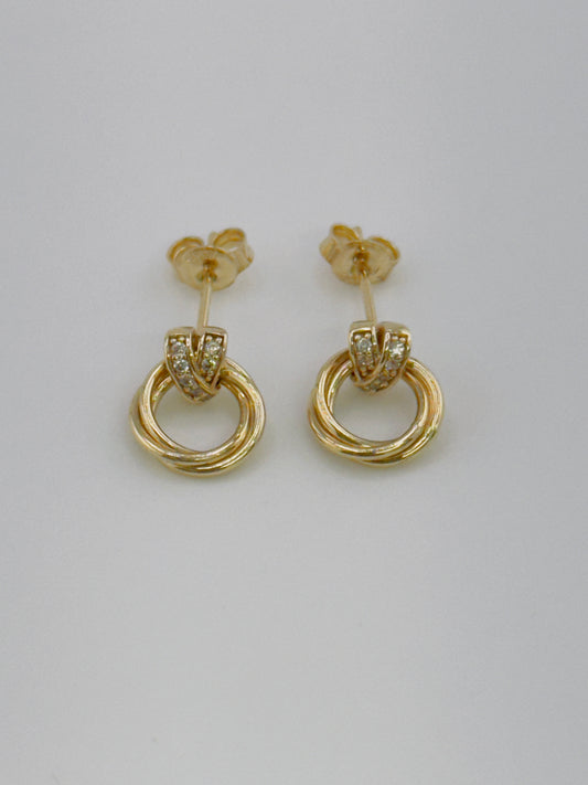 Earrings 14kt. e23
