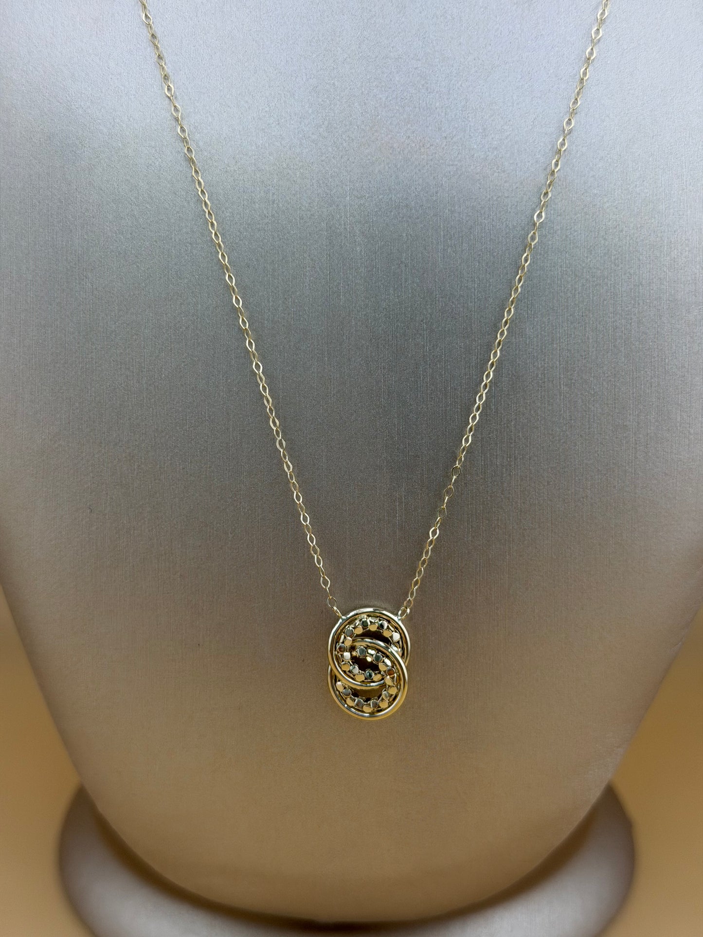 10kt Gold Necklace, size 18”.