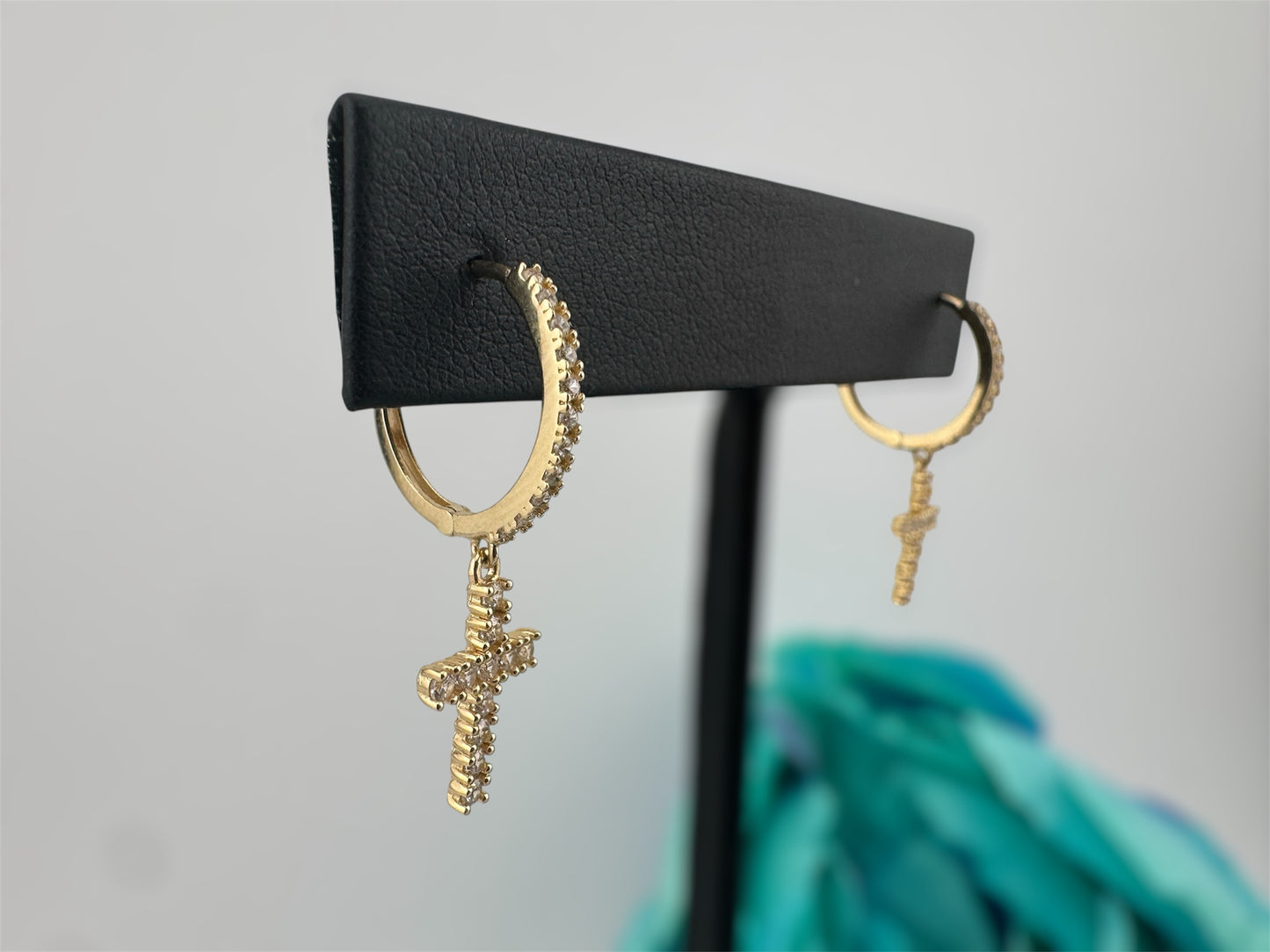 Earrings 14kt, e56