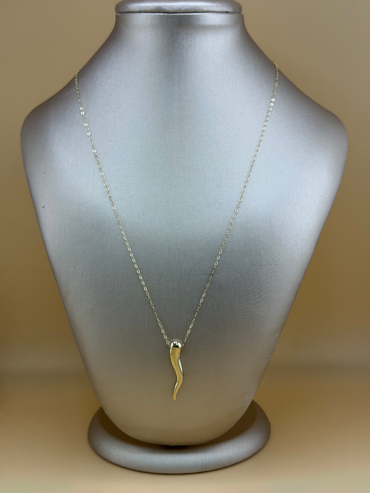 10kt Gold Necklace size 18”.