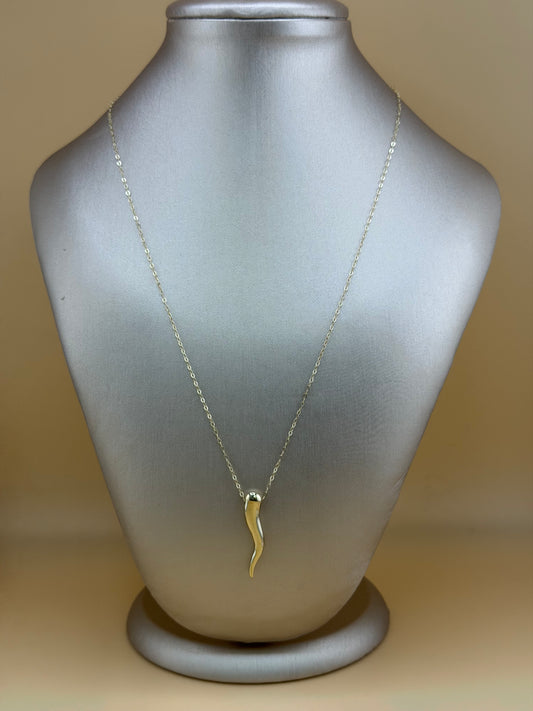 10kt Gold Necklace size 18”.