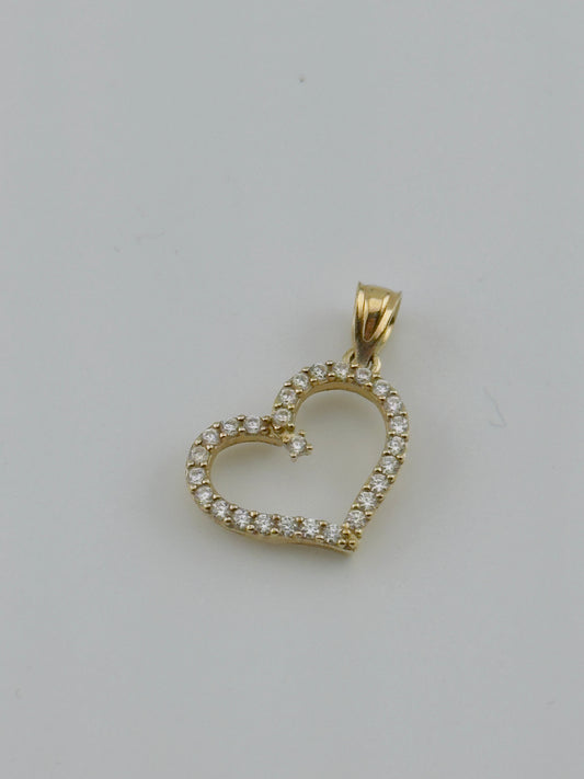 Heart Charm 10kt, ch1
