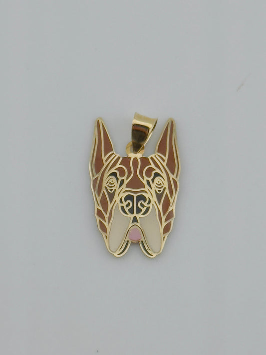 Dog Charm 14kt, ch12