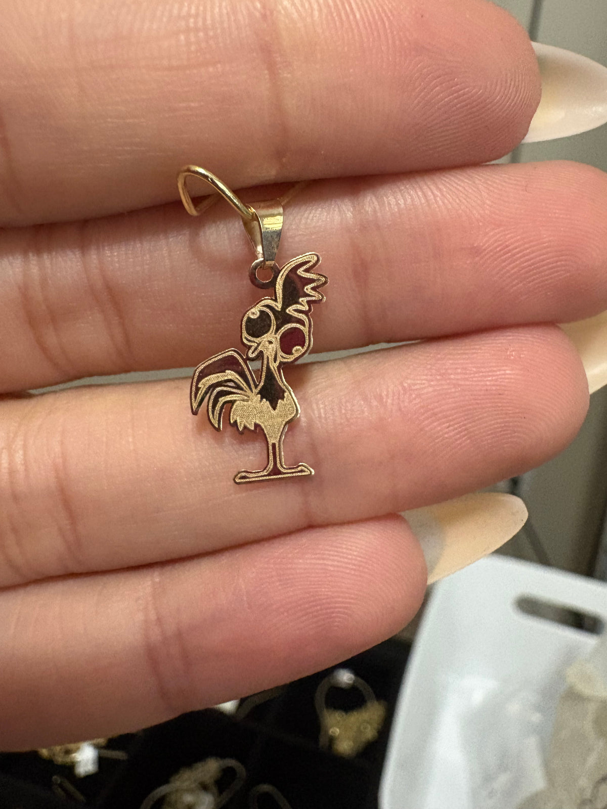 10K Gold Charm.